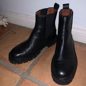 Zara Black Ankle Boot